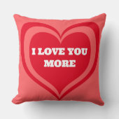 ハッピーバレンタインデー愛もっと彼氏 クッション (正面)