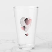 ハッピーバレンタインデー持書ち タンブラーグラス (裏面)