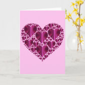 ハッピーバレンタインデー挨拶 カード (黄色い花)