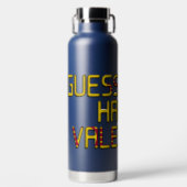 ハッピーバレンタインデー推測は何。 ウォーターボトル (正面)