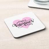 ハッピーバレンタインデー書 |コースター コースター (左側)