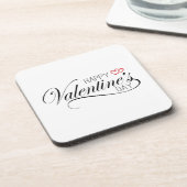 ハッピーバレンタインデー書 |コースター コースター (左側)