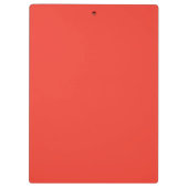 ハッピーバレンタインデー格言レッドピンク クリップボード (裏面)