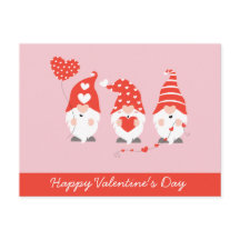 ハッピーバレンタインデー格言レッドピンク