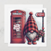 ハッピーバレンタインデー格言 シーズンカード (正面/裏面)