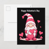 ハッピーバレンタインデー格言 シーズンポストカード (正面/裏面)