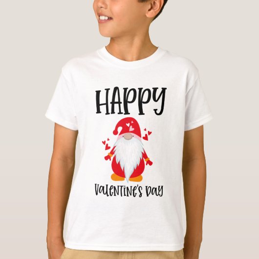 ハッピーバレンタインデー格言 Tシャツ (正面)