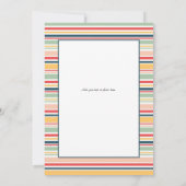 ハッピーバレンタインデー水彩愛鳥カード ノートカード (裏面)