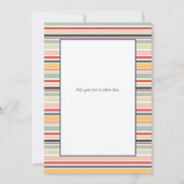 ハッピーバレンタインデー水彩鳥フォトカード ノートカード (裏面)