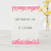 ハッピーバレンタインデー社会分配検疫 カード (黄色い花)