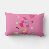 ハッピーバレンタインデー腰枕 ランバークッション (裏面)