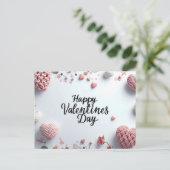 ハッピーバレンタインデー葉書 シーズンポストカード (スタンド正面)