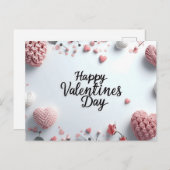 ハッピーバレンタインデー葉書 シーズンポストカード (正面/裏面)