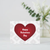 ハッピーバレンタインデー葉書 シーズンポストカード (スタンド正面)