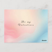 ハッピーバレンタインデー葉書 ポストカード (裏面)