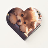 ハッピーバレンタインデー贈与 ノートブック (裏面)