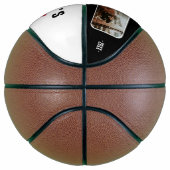 ハッピーバレンタインデー赤いハート2写真 バスケットボール (右)