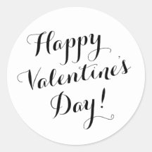 ハッピーバレンタインデー黒字書