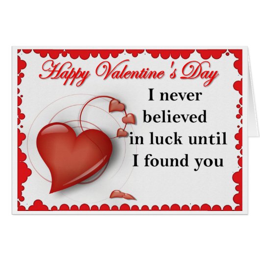 ハッピーバレンタインデー (正面横)