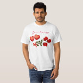 ハッピーバレンタインデー10シャツ Tシャツ (正面フル)
