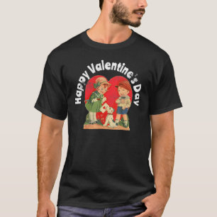 ハッピーバレンタインデー2月バレンタインデー2022 Tシャツ
