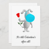 ハッピーバレンタインデー2021ドッグマスク シーズンカード (正面/裏面)