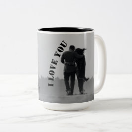 ハッピーバレンタインデー2022マグカップ ツートーンマグカップ