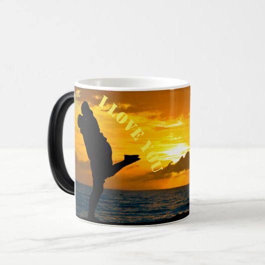 ハッピーバレンタインデー2022マグカップ モーフィングマグカップ (正面左)