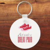 ハッピーバレンタインデー2023マイラブハート キーホルダー (正面)