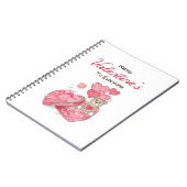 ハッピーバレンタインデー2023 – ラブイメージトレンディー ノートブック (左側)