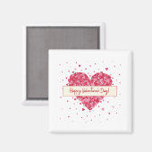 ハッピーバレンタインデー2023，愛する私の恋人 マグネット (正面/裏面)