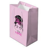 ハッピーバレンタインデー2023 Vibes Love ミディアムペーパーバッグ (裏面アングル)