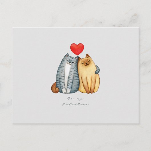 ハッピーバレンタインデー2023stバレンタインデー14 2月 シーズンポストカード (正面)