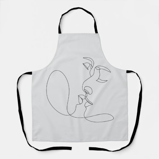 ハッピーバレンタインデー2024アイディア エプロン (正面)