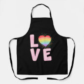 ハッピーバレンタインデー2024アイディア エプロン (正面)