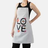 ハッピーバレンタインデー2024 – 愛おもしろい画像かわいい エプロン (インサイチュ)