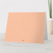 ハッピーバレンタインデー3写真ハートパターン カード (裏面)