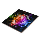 ハッピーバレンタインデー5のタイル タイル (側面)