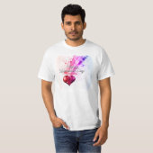 ハッピーバレンタインデー6シャツ Tシャツ (正面フル)