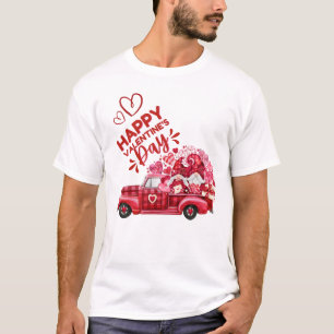 ハッピーバレンタインデー かわいいバレンタイン引用文 Tシャツ