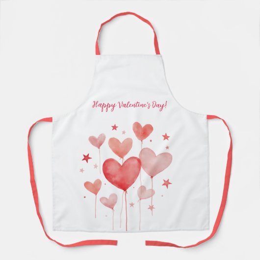 ハッピーバレンタインデー! エプロン (正面)