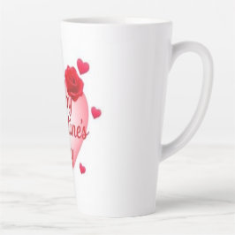 ハッピーバレンタインデー カフェラテマグ