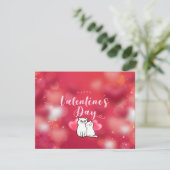 ハッピーバレンタインデー カード (スタンド正面)