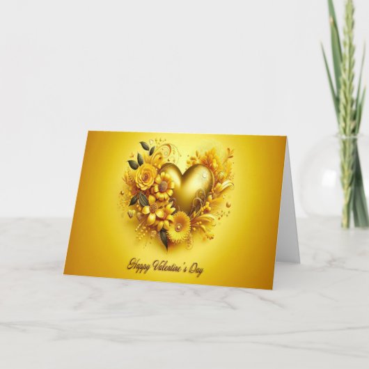 ハッピーバレンタインデー カード (正面)