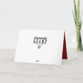 ハッピーバレンタインデー カード (裏面)