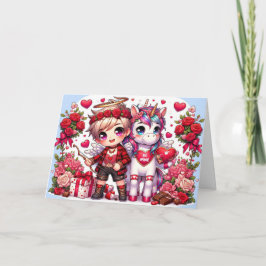 ハッピーバレンタインデー カード