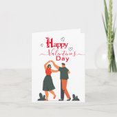 ハッピーバレンタインデー カード (正面)