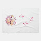 ハッピーバレンタインデー! キッチンタオル (横)