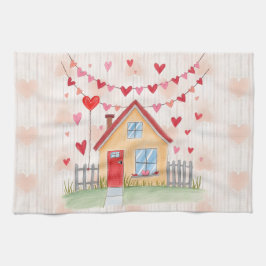 ハッピーバレンタインデー! キッチンタオル