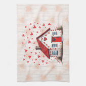 ハッピーバレンタインデー! キッチンタオル (縦)